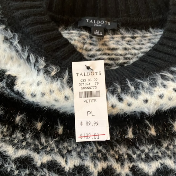 Talbots Fair Isle Sweater - NWT 2023 SOLD OUT ☃️❄️ - Picture 4 of 9